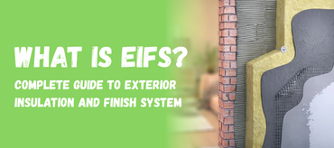 EIFS exterior insulation and finish system used on modern building facades for energy efficiency